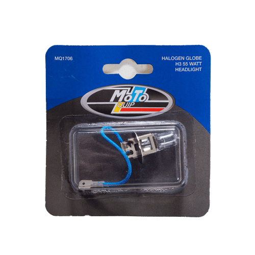 MOTO QUIP MQ1706 H3 55w HALOGEN GLOBE HEADLIGHT