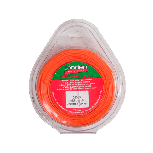 TANDEM 2.0mm x 100m TRIMMER LINE MINI DONUT 