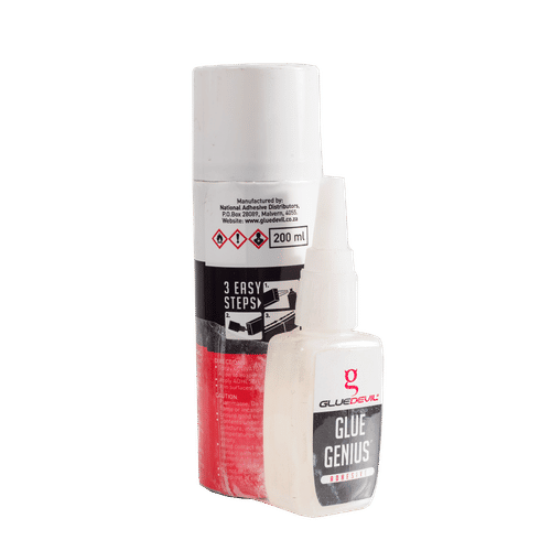 GLUEDEVIL GENIUS 50g/200ml SUPER GLUE KIT