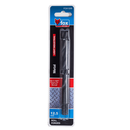 FOX LIGHT INDUSTRIAL 12.5mm HSS DRILL BIT