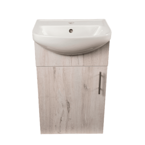 CERAMIC INDUSTRIES NORDIC ICE SINGLE DOOR 460x365mm VANITY BASIN 