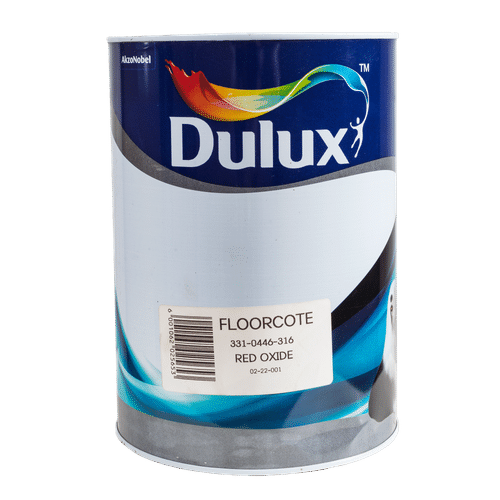 DULUX RED OXIDE 5Lt FLOORCOTE PAINT