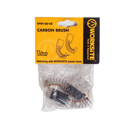 WORKSITE 2 PIECE 82mm PLANER CARBON BRUSHES