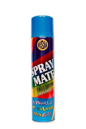 SPRAYMATE FAST DRYING ELECTRIC BLUE 250ml SPRAY PAINT