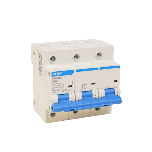 CHINT NXB-125 TRIPLE POLE 6ka 100a MCB