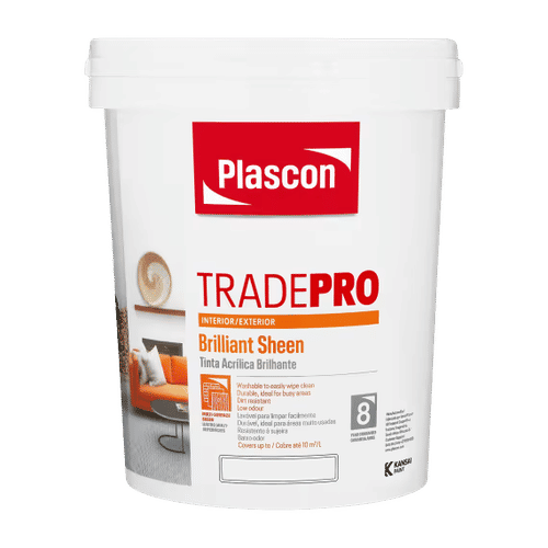 PLASCON TRADE PRO BRILLIANT SHEEN WHITE 20Lt PAINT