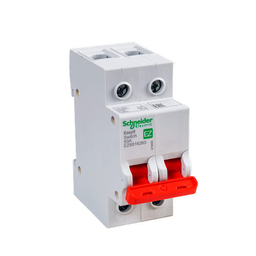 SCHNEIDER EASY 9 2 POLE 63a ISOLATOR