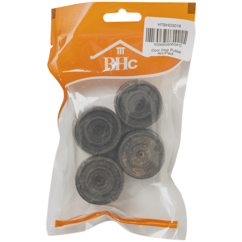 BHC 4 PACK RUBBER DOOR STOP