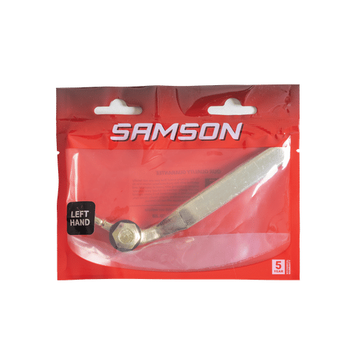 SAMSON HOT FORGED BRASS PLATED LEFT HAND WINDOW HANDLE