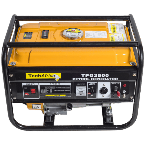 TECH AFRICA TPG2500 SINGLE PHASE 2.2KVA PETROL GENERATOR