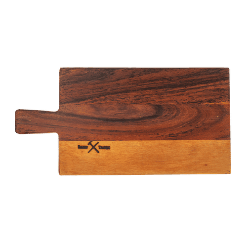 400x200x20mm TEAK IRIS CHOPPING BOARD 
