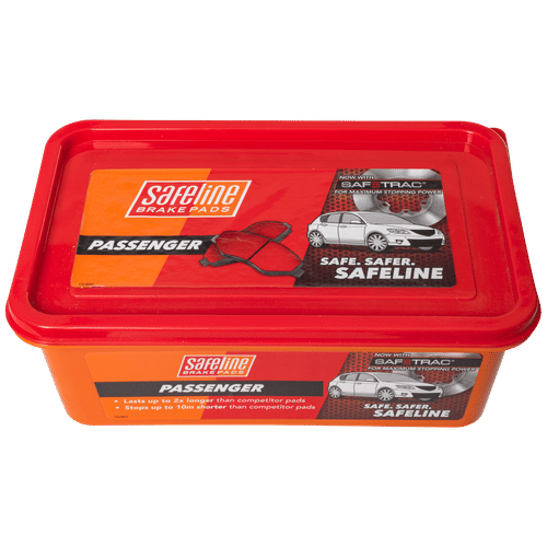 SAFELINE D947T TOYOTA HILUX 4X2 BRAKE PADS
