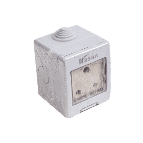 KASAN WATER TIGHT 1GANG 15a SINGLE SOCKET OUTLET 