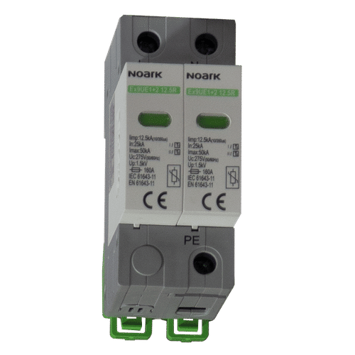 NOARK Ex9UE1+2 2 POLE 12.5kA AC SURGE PROTECTOR