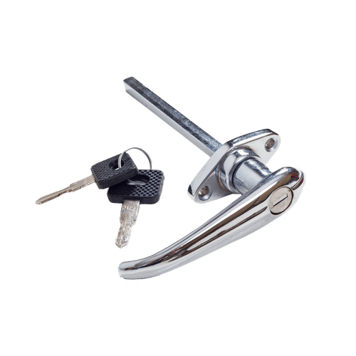 CHROME CANOPY T HANDLE LOCK