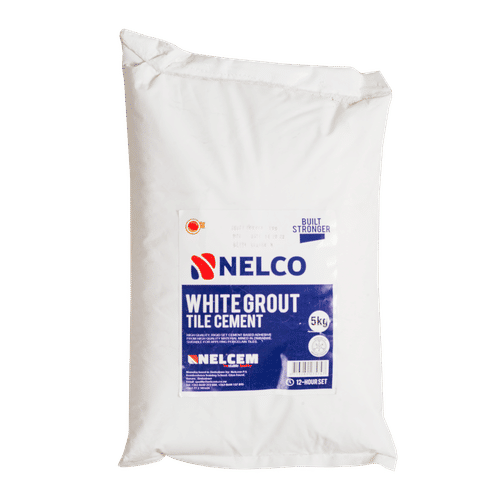 NELCO WHITE 5kg TILE GROUT