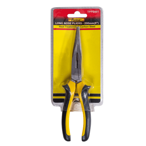 FORGE COMFORT GRIP 200mm LONG NOSE PLIERS