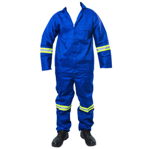 ROYAL BLUE SIZE 40 REFLECTIVE WORKSUIT