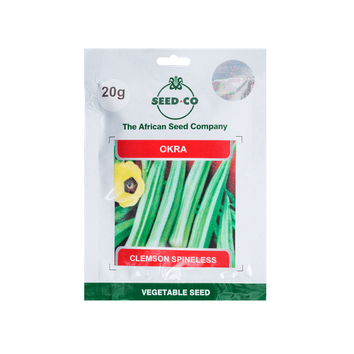SEED-CO 20g CLEMSON SPINELESS OKRA SEEDS