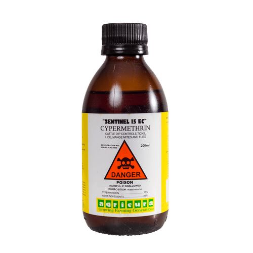 AGRICURA SENTINEL 15% 200ml CATTLE DIP