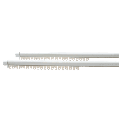 DOUBLE RAIL 2m CURTAIN TRACK 
