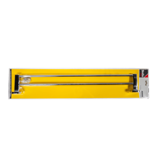 CHROME DOUBLE TOWEL RAIL