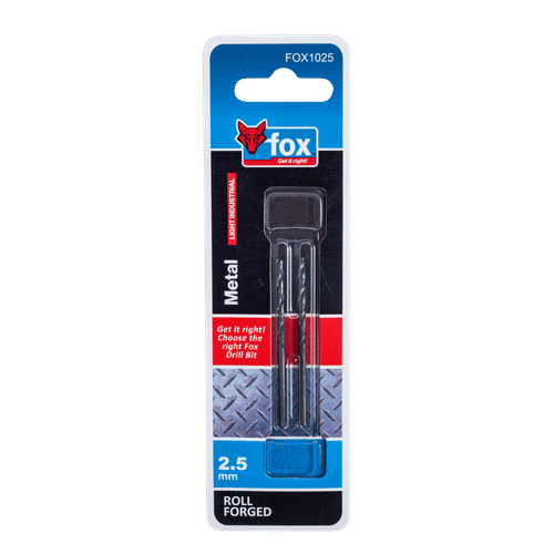 FOX LIGHT INDUSTRIAL 2.5mm HSS DRILL BIT
