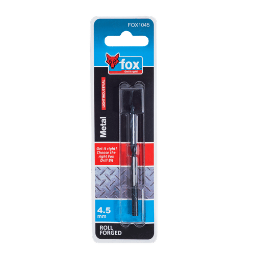 FOX LIGHT INDUSTRIAL 4.5mm HSS DRILL BIT