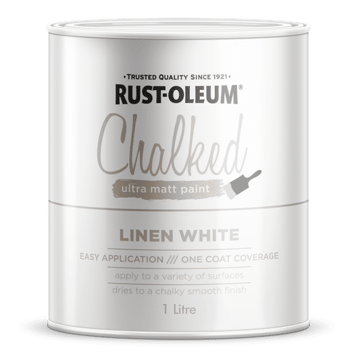 RUSTOLEUM CHALKED BRUSH LINEN WHITE 1lt PAINT