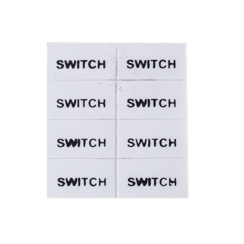 SWITCHES BOARD LABEL