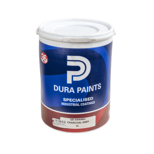 DURA QUICK DRY GLOSS ENAMEL CHARCOAL GREY 5Lt PAINT