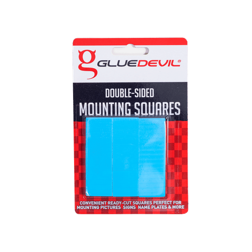 GLUEDEVIL DOUBLE SIDED 24mmx24mm MIRROR MOUNTING SQUARES