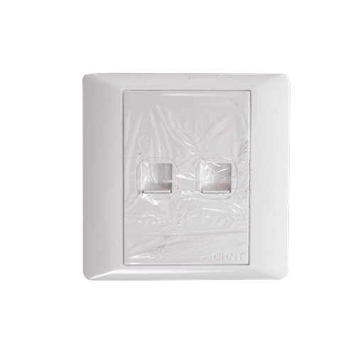 CHINT NEW7-209 1GANG 4CORE DATA/TELEPHONE SOCKET 