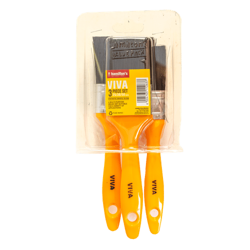 HAMILTON'S VIVA VALUE PACK 3 PIECE PAINT BRUSHES