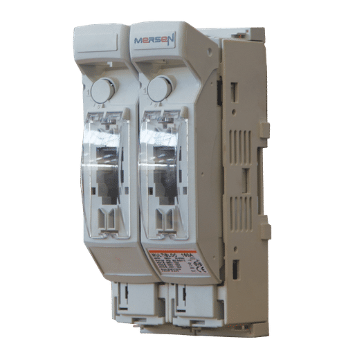 MERSEN 2 POLE BATTERY DISCONNECTER + 2 FUSES