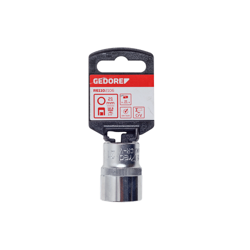 GEDORE RED ½" DRIVE 21mm BI-HEX SOCKET