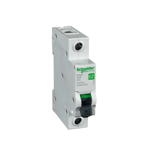 SCHNEIDER EASY9 1 POLE CURVE C 3ka 32a MCB