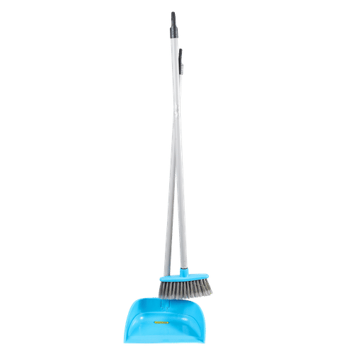 ADDIS FOLD-AWAY DUSTPAN AND BRUSH SET