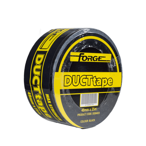 FORGE BLACK 48mmx25m DUCT TAPE
