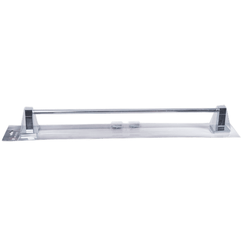 WILDBERRY STAINLESS STEEL & ZINC 600mm SINGLE TOWEL BAR