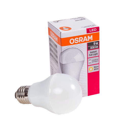 LEDVANCE WARM WHITE ES 9w LED LAMP