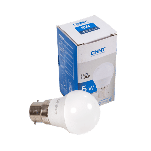 CHINT WARM WHITE NON DIMMABLE BC 5w LED LAMP