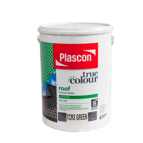 PLASCON TRUE COLOUR GREEN 5Lt ROOF PAINT