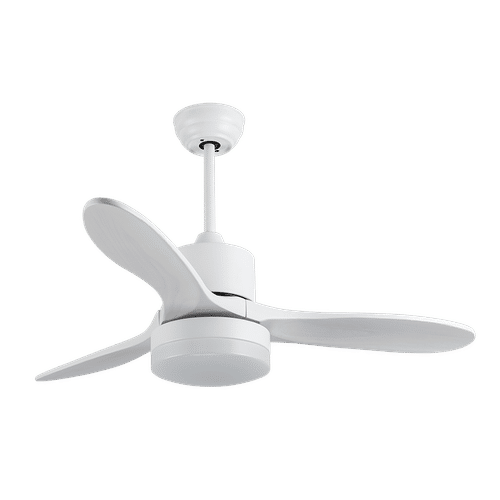 SYNERJI 52" 3 BLADE WHITE CEILING FAN