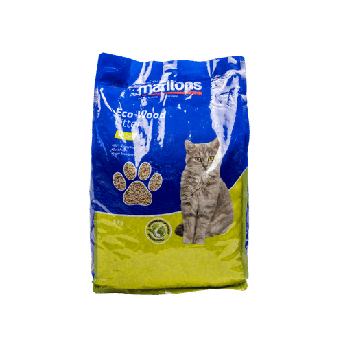 MARLTONS ECO WOOD CAT LITTER PELLETS