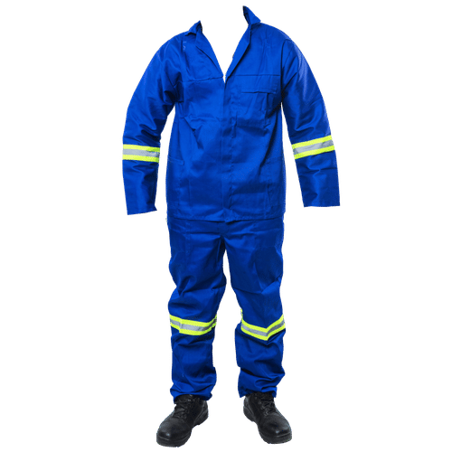 ROYAL BLUE SIZE 46 REFLECTIVE WORKSUIT