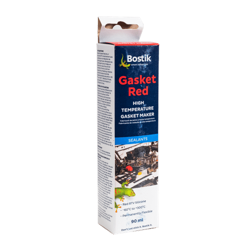 BOSTIK RTV RED 90ml SILICONE GASKET MAKER 