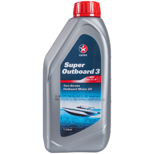 CALTEX SUPER OUTBOARD 3 1Lt MOTOR OIL