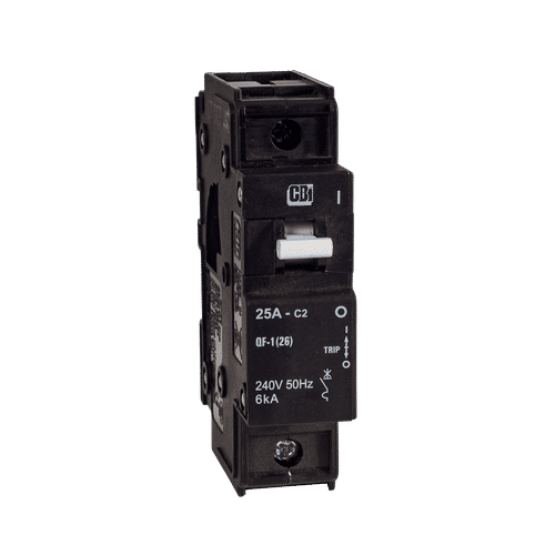 HEINEMANN 25a SINGLE POLE MCB