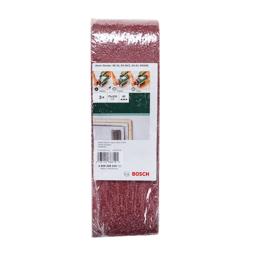 BOSCH 40 GRIT 75x533mm SANDING BELT